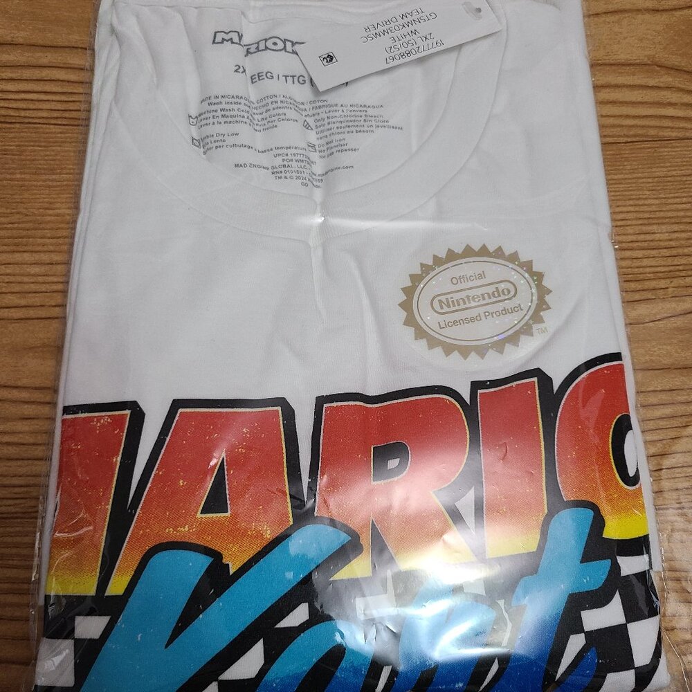 Mario Kart Official Nintendo Shirt Sz 2XL (NEW)